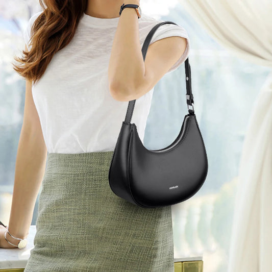 Women Crescent Bag New Trendy Dumpling Bag