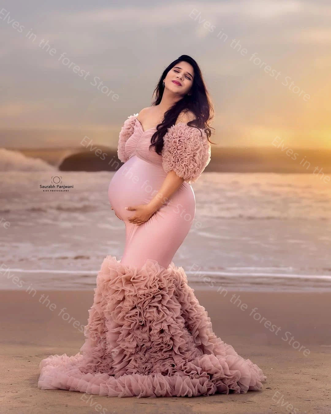 Gorgeous Mermaid Maternity Gowns Dresses