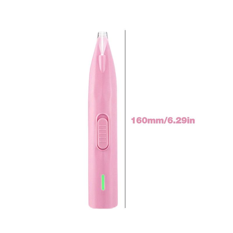 Dog Paw Hair Trimmer Dog Cat Paws Hair Rechargeable Clipper Quiet Hair Clipping Tools For Pet Grooming Supplies For Paws Ears