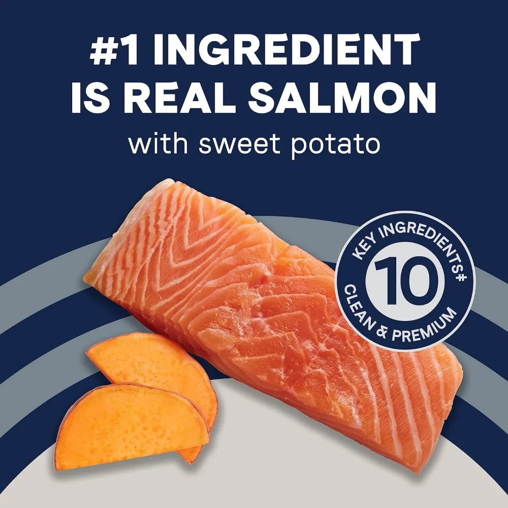 Pure Limited Ingredient Premium Adult Dry Dog Food, Salmon & Sweet Potato