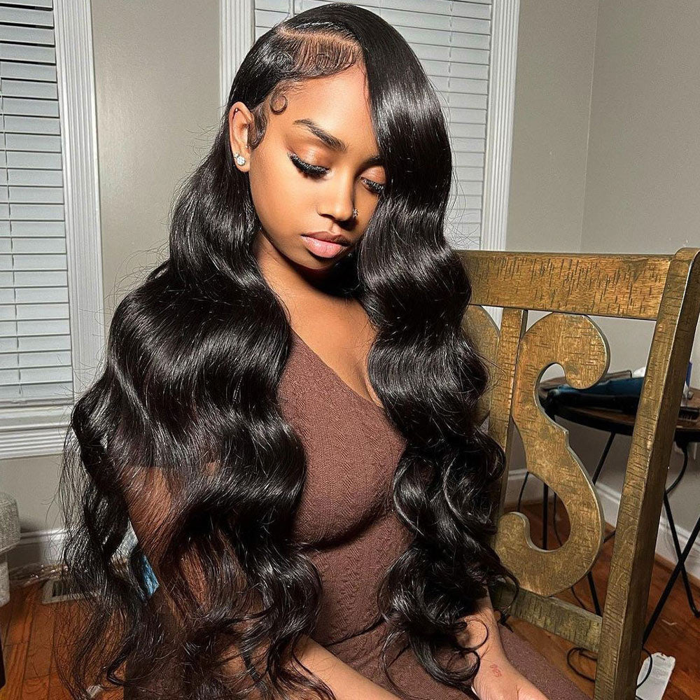 30 40 Inch Body Wave Lace Front Human Hair Wigs Brazilian Hair 13x4 Full Hd Lace Frontal Wig Loose Body Wave - DJVWellnessandPets