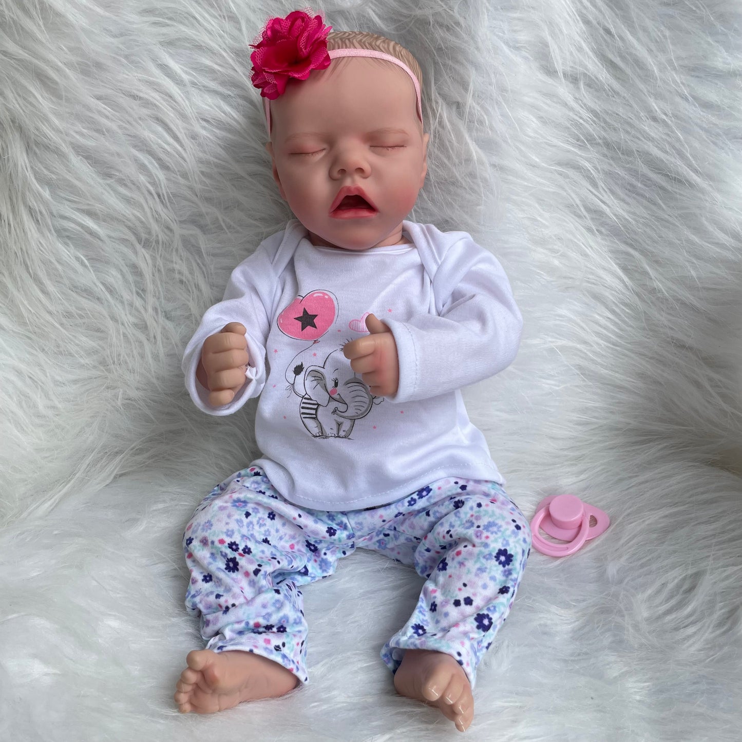 Reborn Baby Doll Full Silicone Vinyl Body Girl Twin Bather Premature 40CM