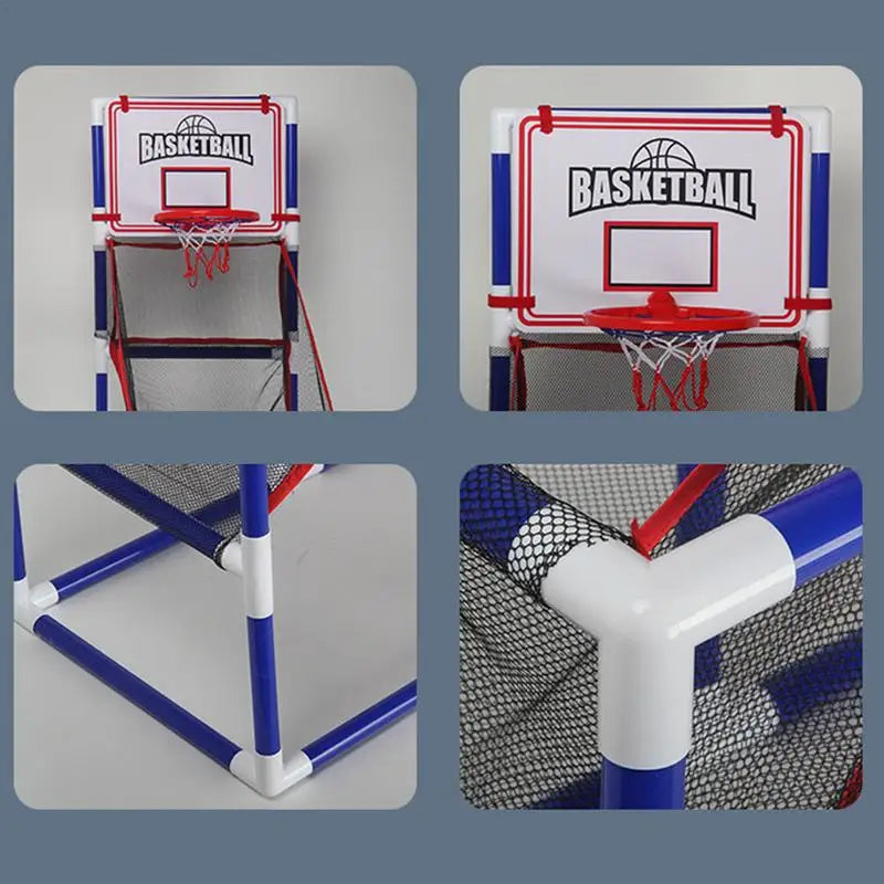 Children's Basketball Shooting Machine Punching Free Basketball Board Easy To Assemble Shooting Frame For Indoor And Outdoor