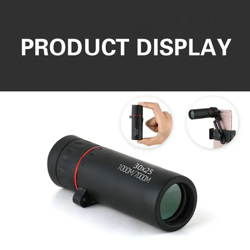 Mini Monocular 30 X 25 Handheld Monoscope Portable Mini Outdoor Spotting Scopes For Hunting Camping Long Range Original