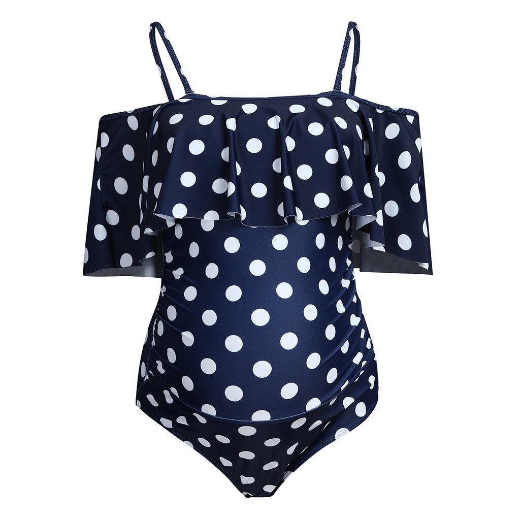 Swimwear for Pregnant Women Swiming Wear One Piece Pregnancy Swimsuit Sexy Suspender Swim Suit Plus Size Maternity Bathing Suits