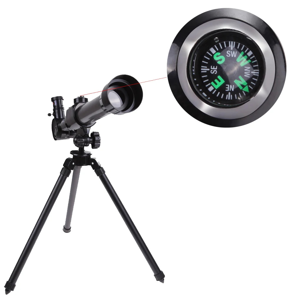 Student Introductory Science Telescope Teaching Aids Educational 340 Degrees Vertical Rotate Astronomical Refractor