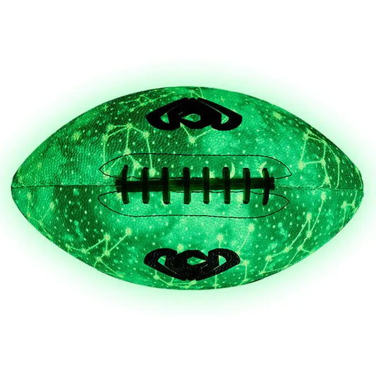 Glowing Football Super Grip Luminous Footballs Size 6/9 Double Laced Lighted Football PU Leather Waterproof American Football