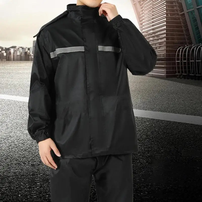 Motorcycle Rain Suit Waterproof Rain Jackett And Pants