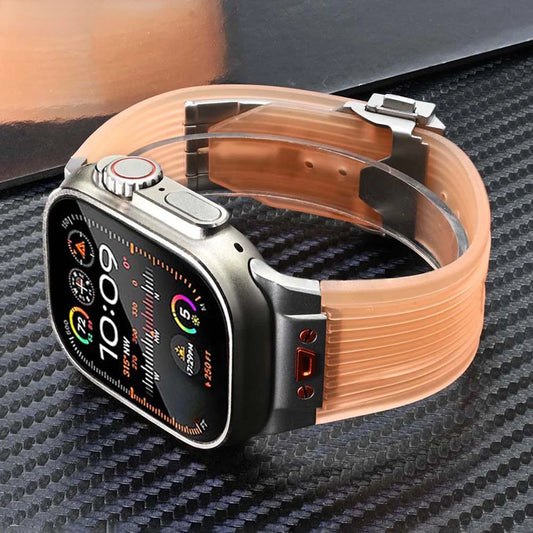 Transparent Rubber Band For Apple Watch Ultra