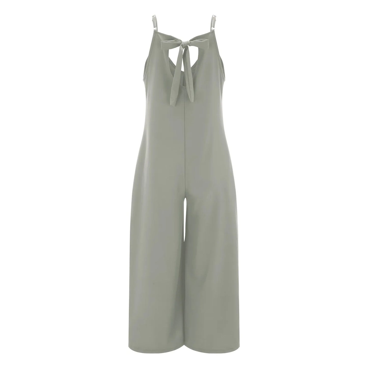 Sleeveless Suspenders Jumpsuit