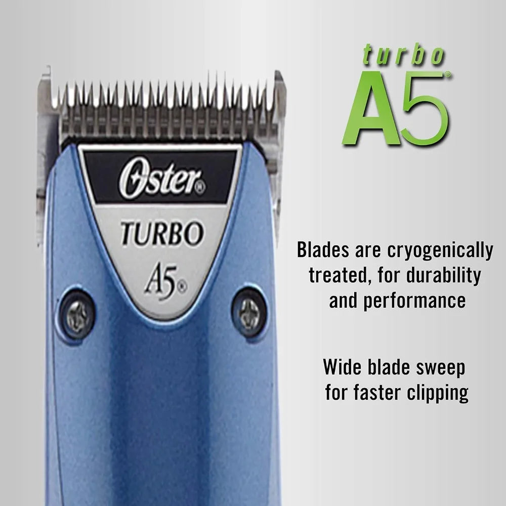 A5 Hair Clippers for Dog, Cat, and Pet Grooming with 2 Speeds