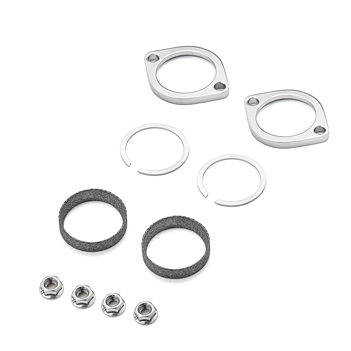 Exhaust Tail Pipe Flange Gaskets Install Kit For Harley Davidson Big Twin 1984-2023 Models Motorcycle Accessories