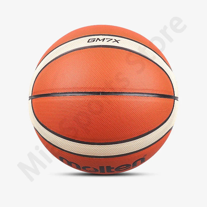 Molten Size 5 6 7 Basketballs GM7X Man Women Indoor Match Standard Official Basketball Soft Touch Youth Training Balls Free Gift