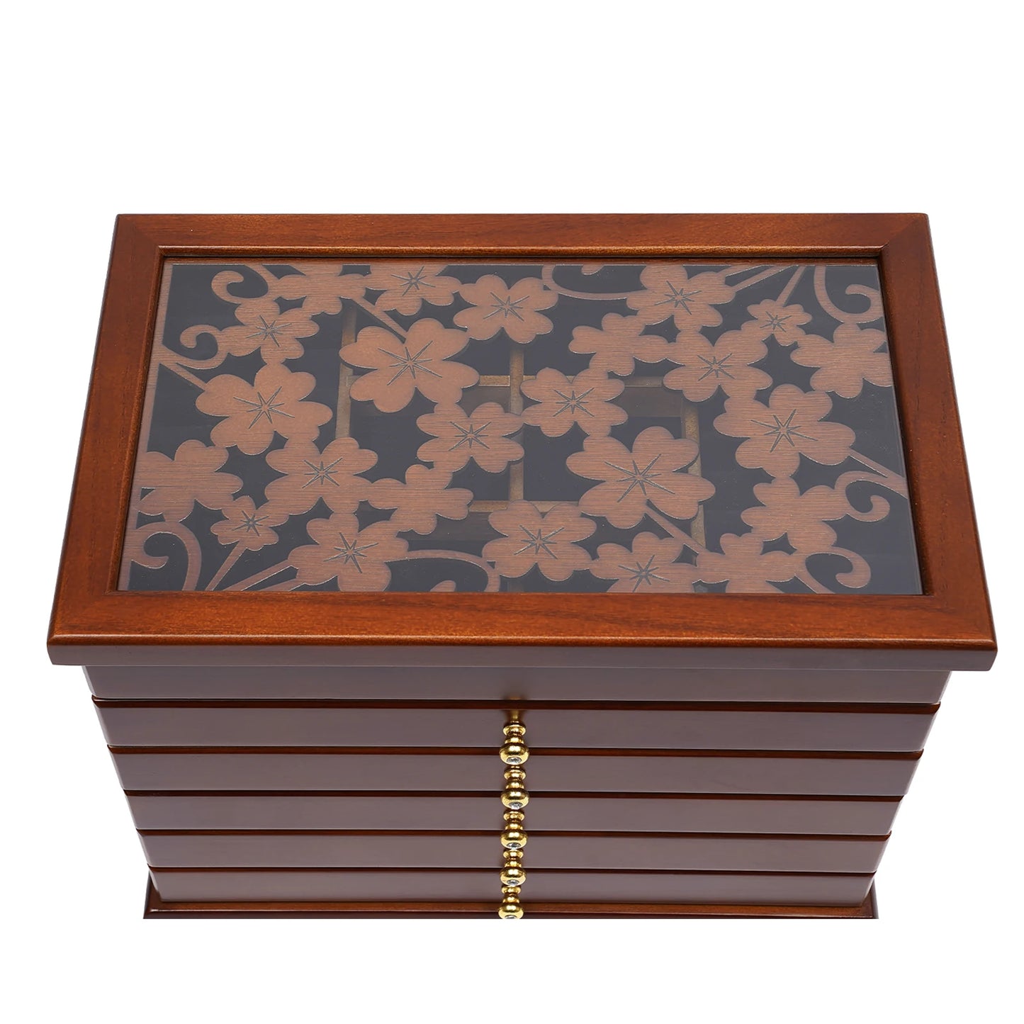 Elegant Storage 6 Drawers Jewelry Storage Box