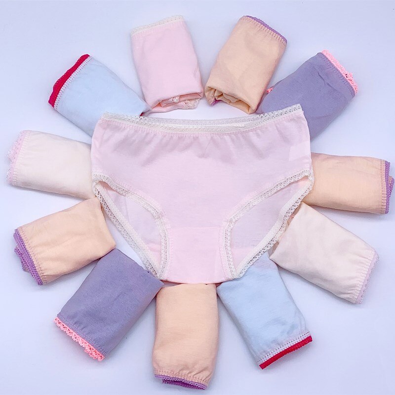 18Pc/Lot Soft Comfortalbe Baby Girls Underear Cotton Panties for Girls Kids Short Briefs