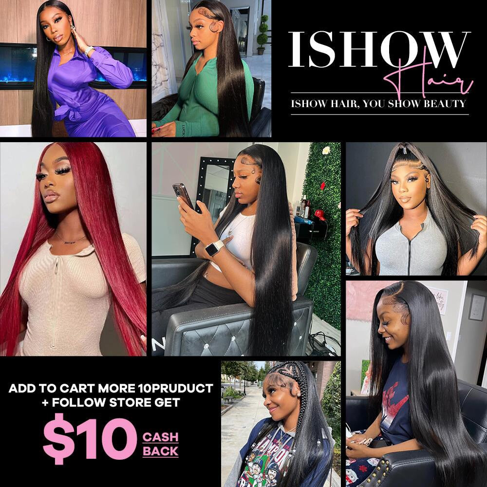 Ishow Straight Human Hair Bundles 28 30inch 1/3/4 Pcs Deals Sale For Women Brazilian Straight Hair Bundles Sew In Hair Bundles - DJVWellnessandPets