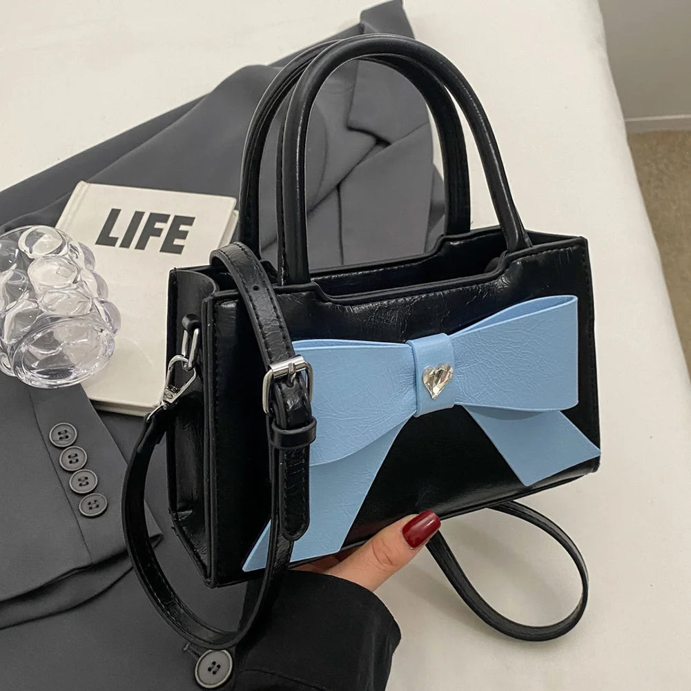 Ladies Fashion Shoulder Bag PU Leather Small Handbag Women's Solid Color Crossbody Bags Euro-America High Quality Luxury Satchel