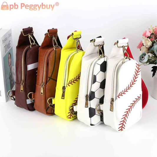 Crossbody Sling Bags PU Leather Fanny Pack