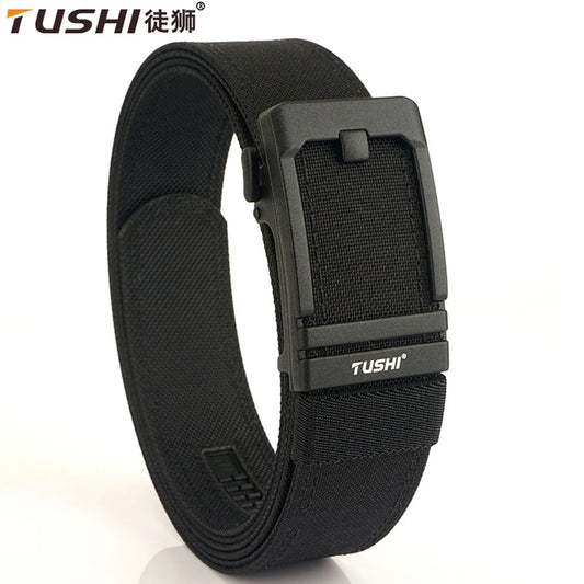 TUSHI Military New Belt Sturdy Nylon Metal