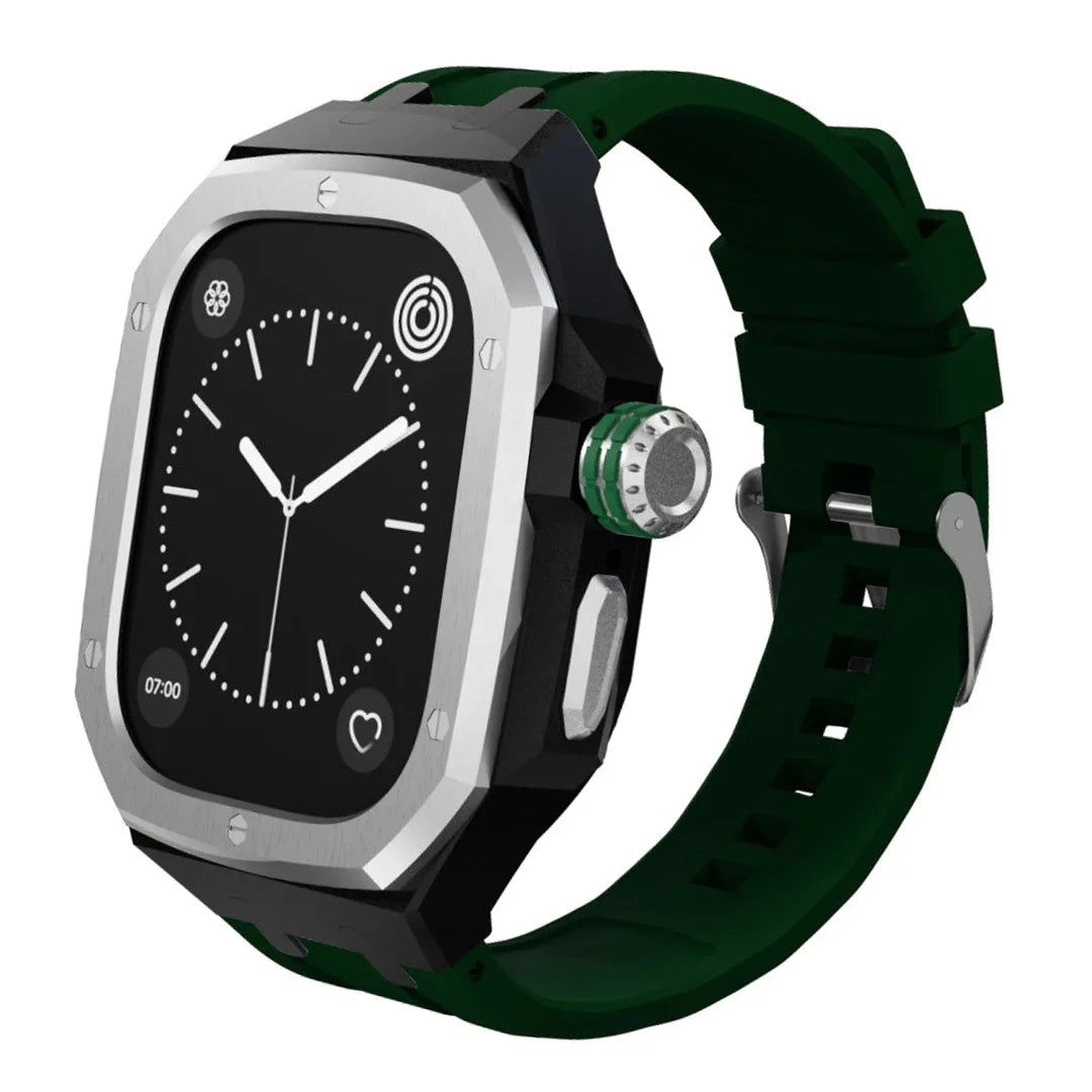 Luxury Stainless Steel Case Mod Kit for Apple Watch