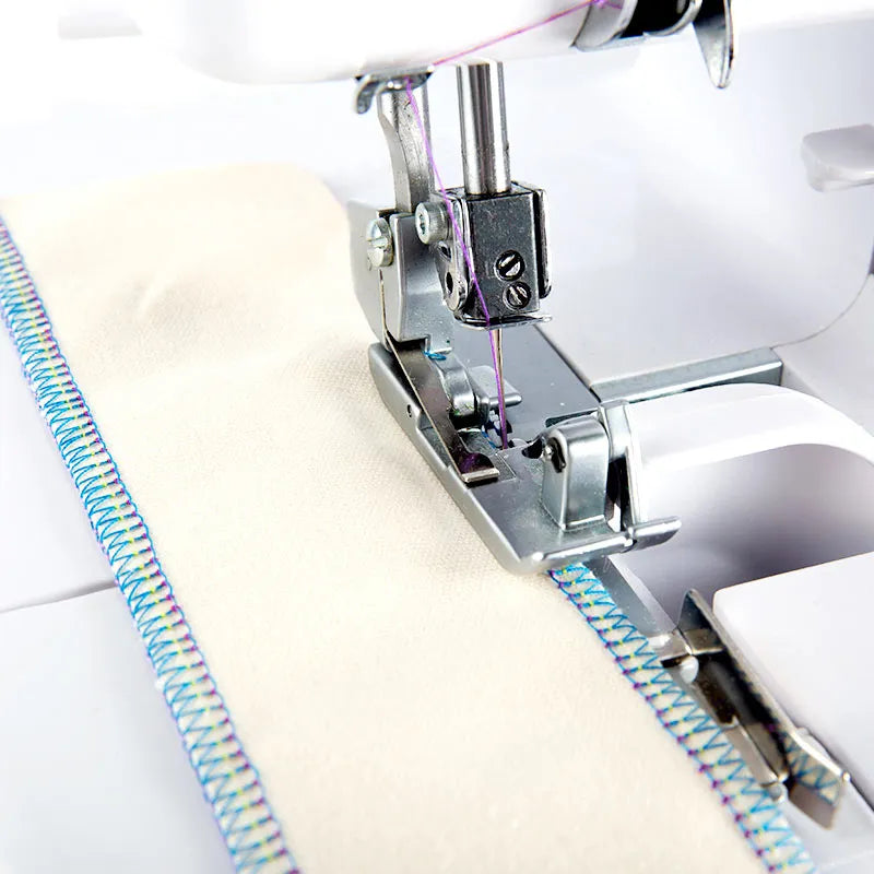 New Household Desktop Four-line Overlock Sewing Machine  Electric Sewing Machine Small Four-line Overlock Sewing Machine