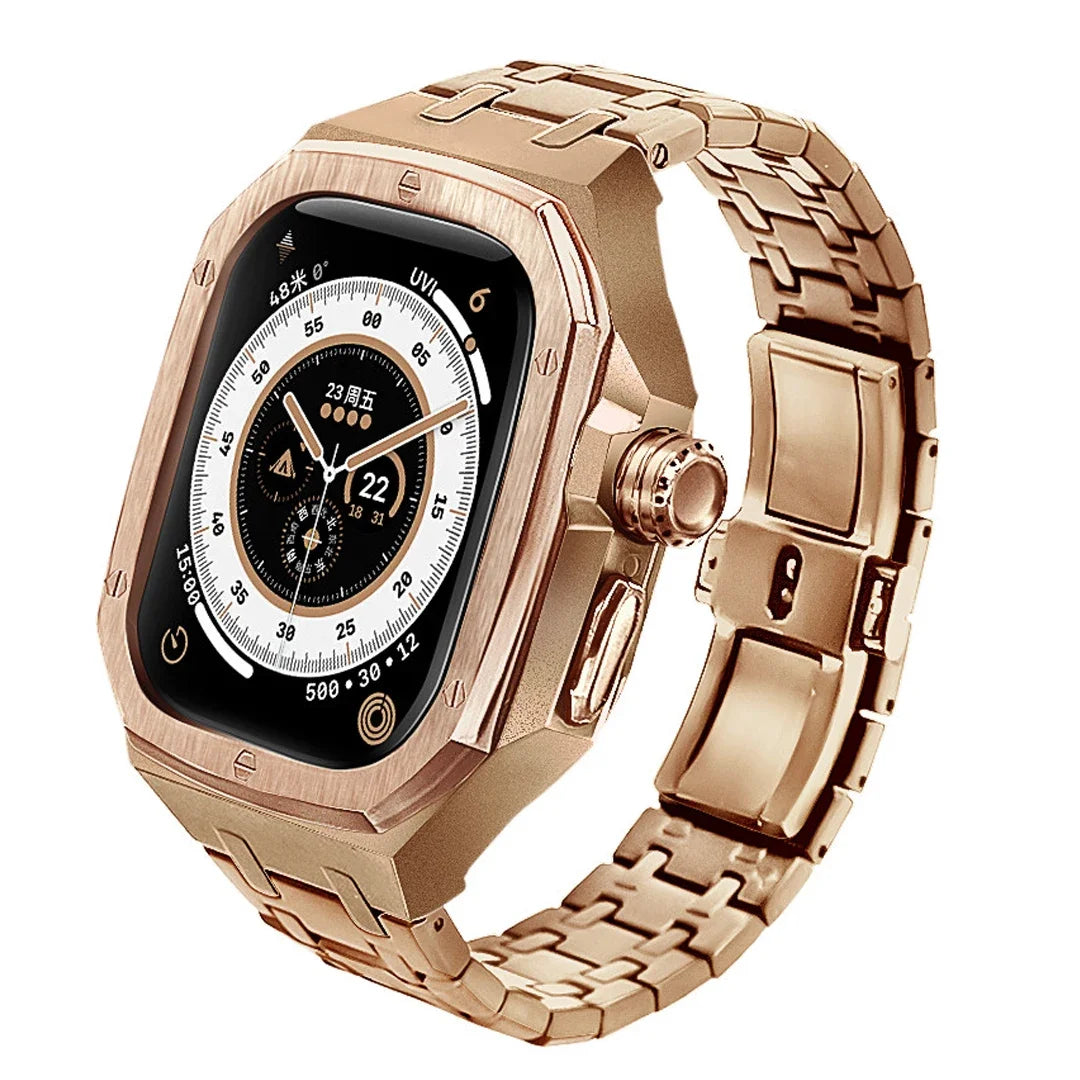 Luxury Stainless Steel Case Mod Kit for Apple Watch