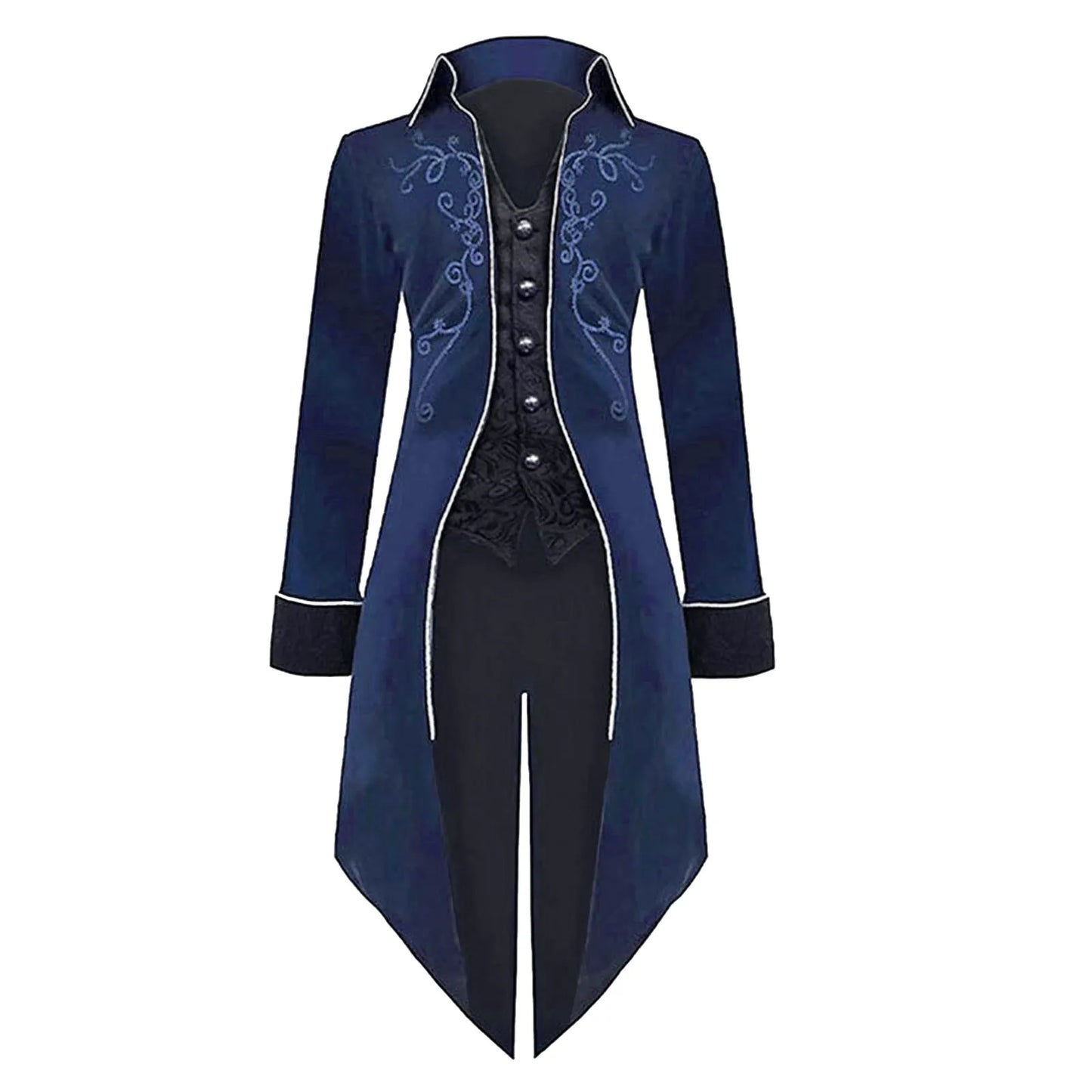 Slim Medieval Tuxedo Jacket Vintage Punk Cosplay