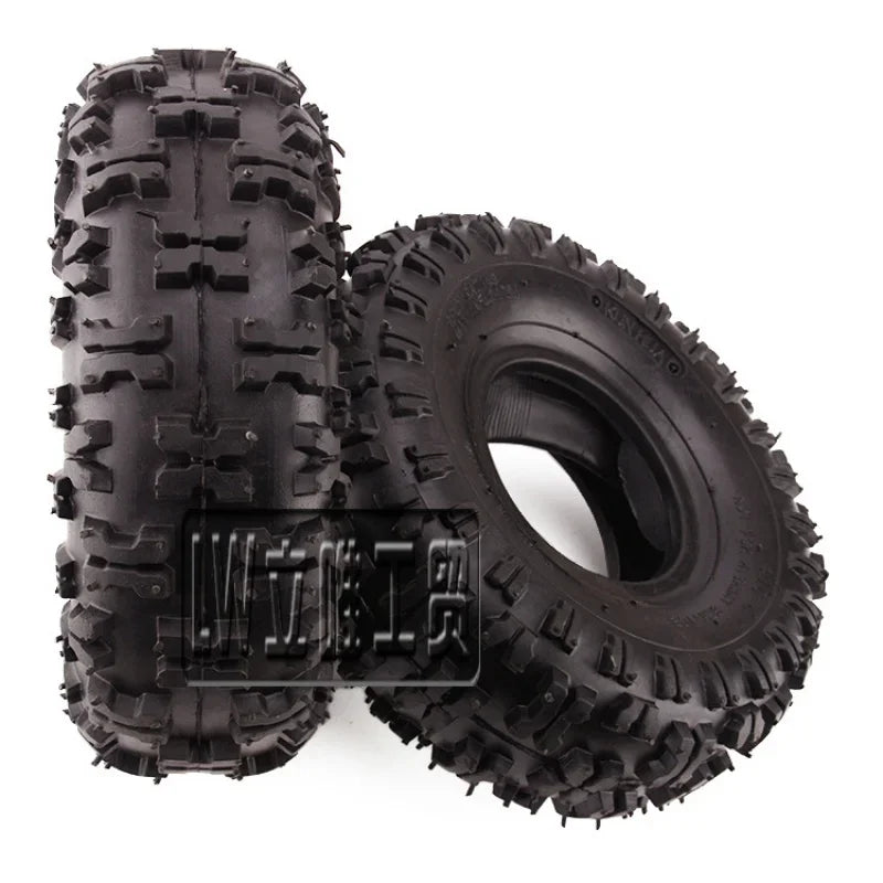 6 Inch Tires Front 4.10-6 Rear 13x5.00-6 Inner Tube Outer Tyre for 47cc 49cc Small ATV Go Kart Mini Quad Bike Snowmobile Parts