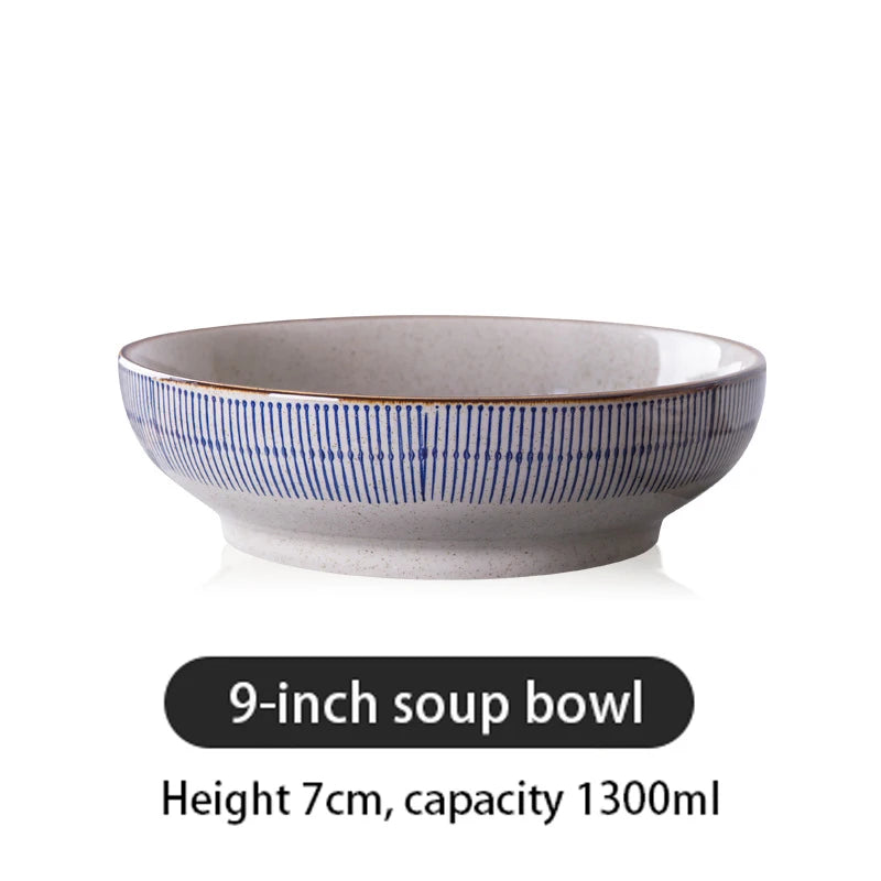 8 Inches  Japan Ramen Bowl Tableware Multiple Colors Ball Instant Noodles Bowls for Food Set Kitchen Dining Bar Home Garden