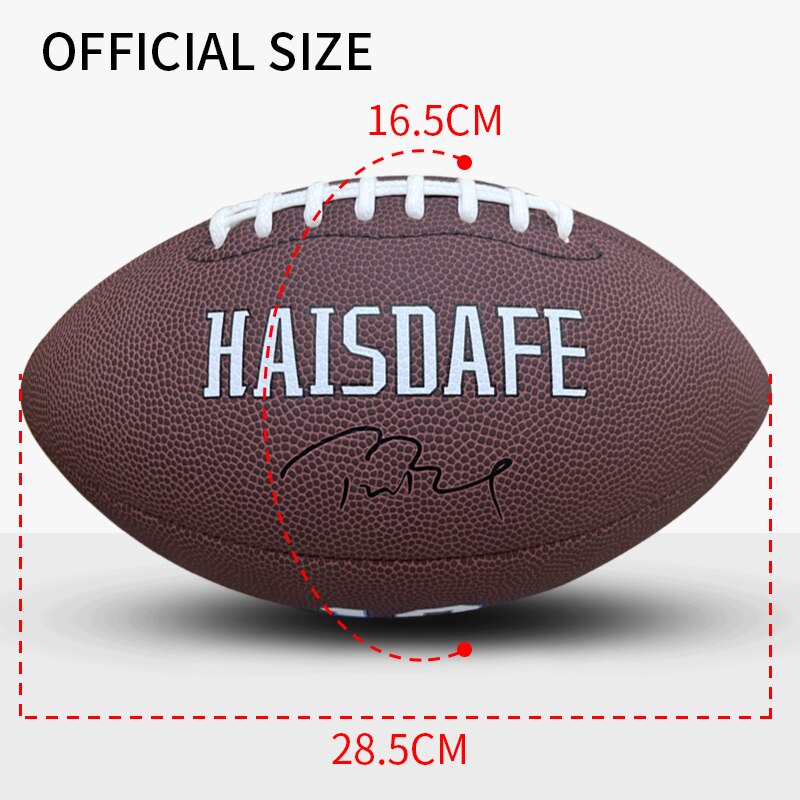 2023 American Football Rugby Ball Size Official Size Junior Football Training Practice Team Sports Rugby Football