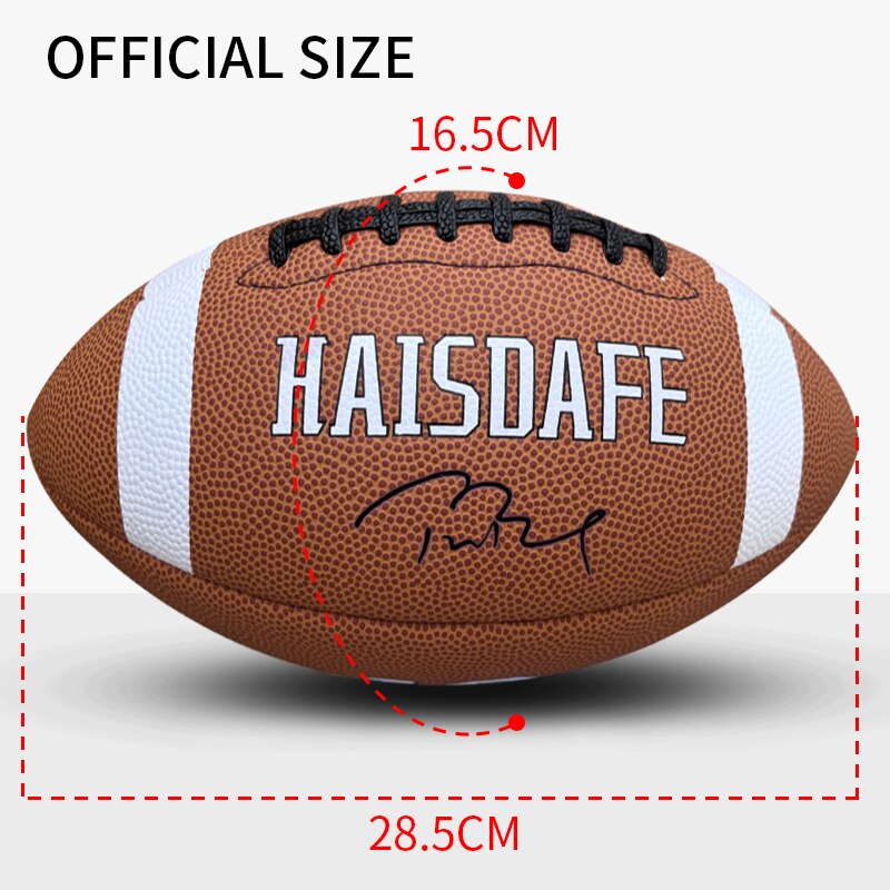 2023 American Football Rugby Ball Size Official Size Junior Football Training Practice Team Sports Rugby Football