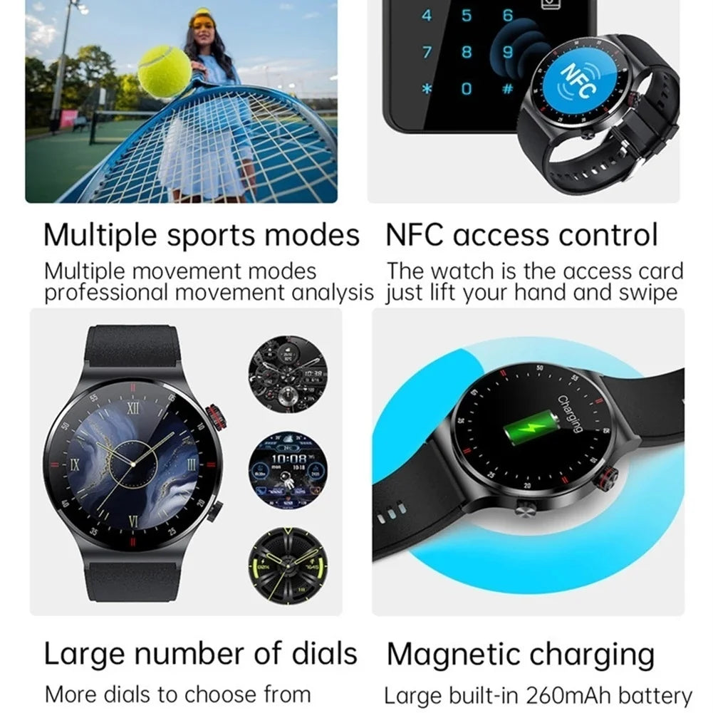 Xiaomi 2023 ECG+PPG Business Smart Watch Men Bluetooth Call Health Sleep Monitoring Multiple Sports Mode Waterproof Smartwatch