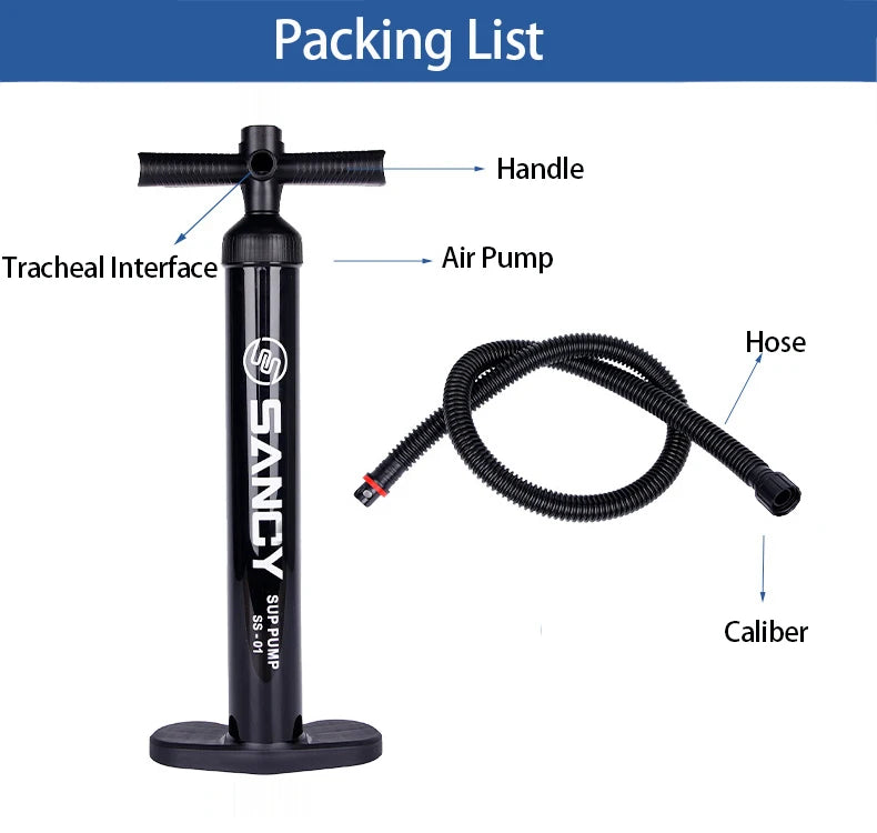 High Pressure Double Action Inflation Pump Hand Pump