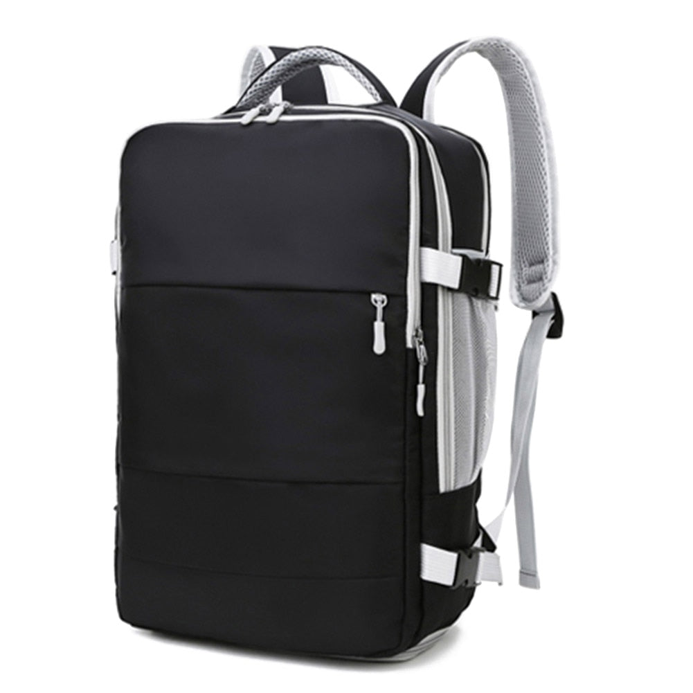 Women Travel Backpack 35L Large Capacity Dry Wet Separation Luggage Bag Waterproof USB Charging Port Backpack Laptop School Bags