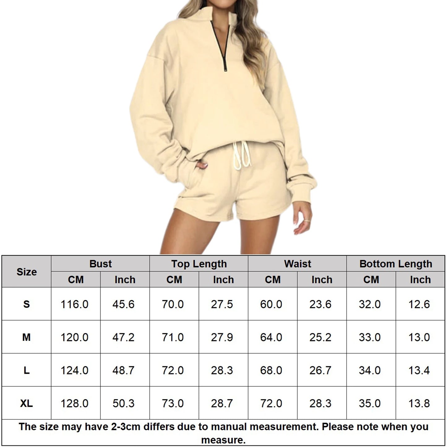 Women Sweatshirt Suits 2 Piece Pullover