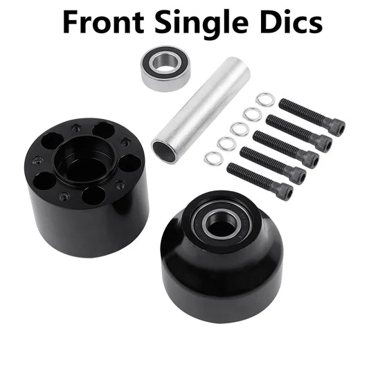 Motorcycle Front Rear Wheel Hub Single Dual Disc For Harley Touring Models 2008-2023 Non ABS Models