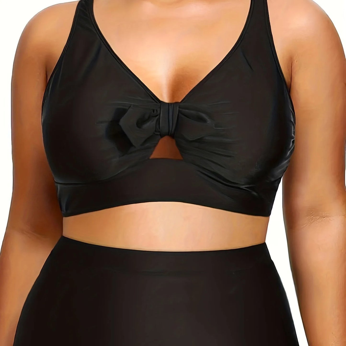 Plus Size High Waisted Bikini Sets Two Pieces