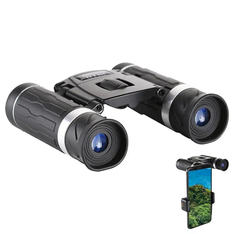 Portable Binoculars For Distance High Power Binoculars For Adults With Low Light Night Vision Professional HD Binoculars