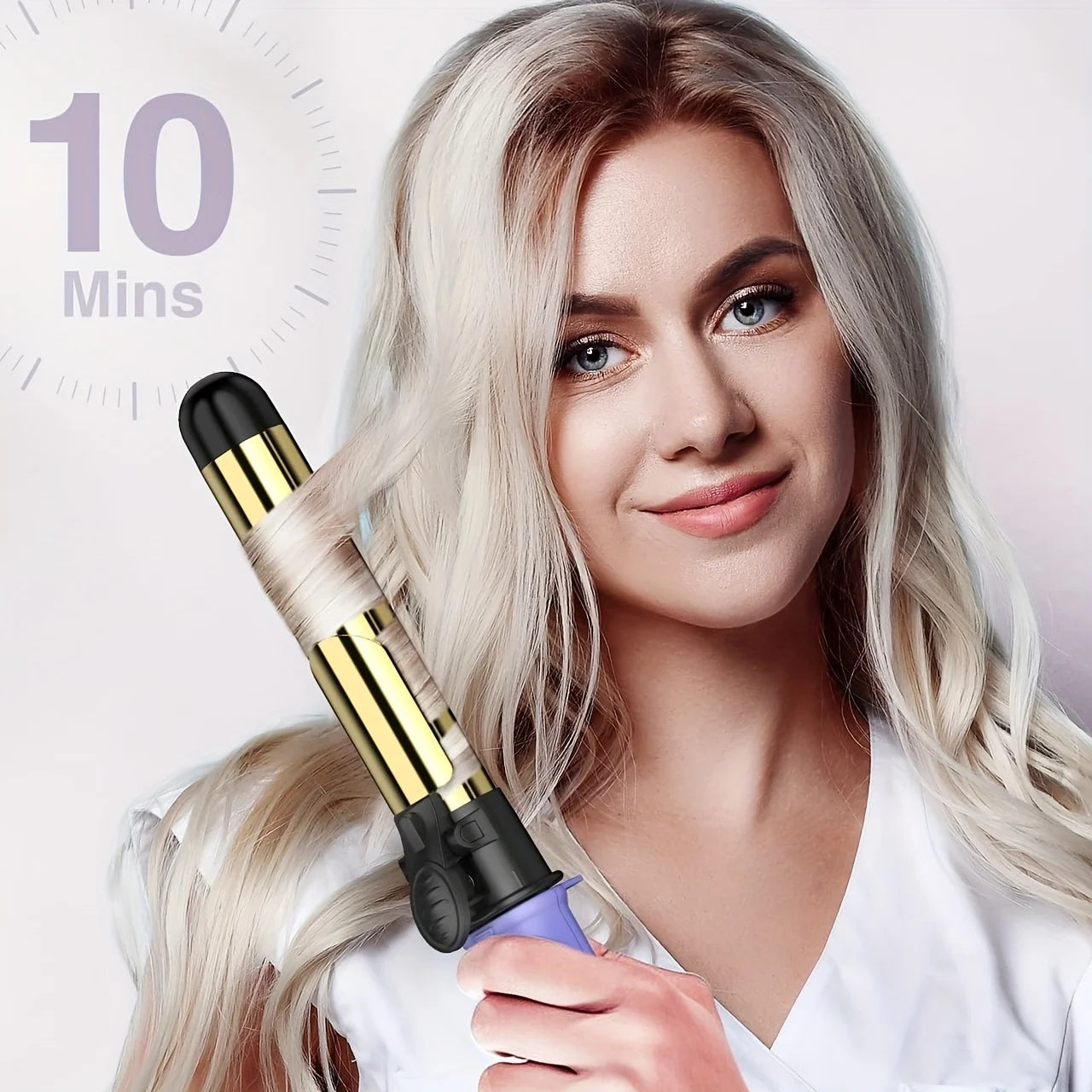 1-Inch Automatic Rotating Curling Iron Self-Spinning Styler