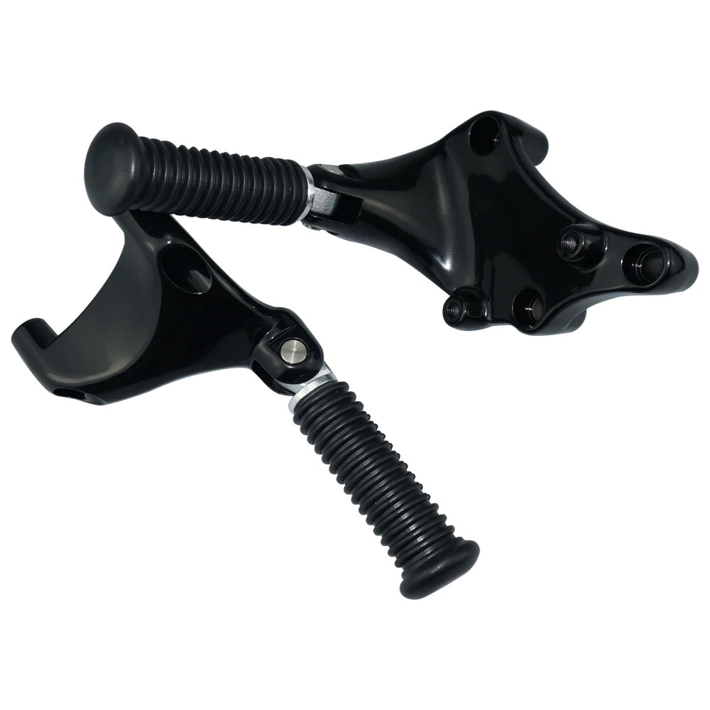 Rear Passenger Footrests Pedal w/Mount Kit For Harley Davidson Sportster Forty-Eight 48 Seventy-Two 72 883 1200 2014-2022 Black