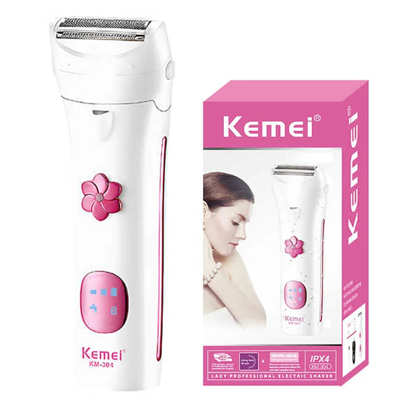 Kemi Electric shaver Trimmer Lady rechargeable