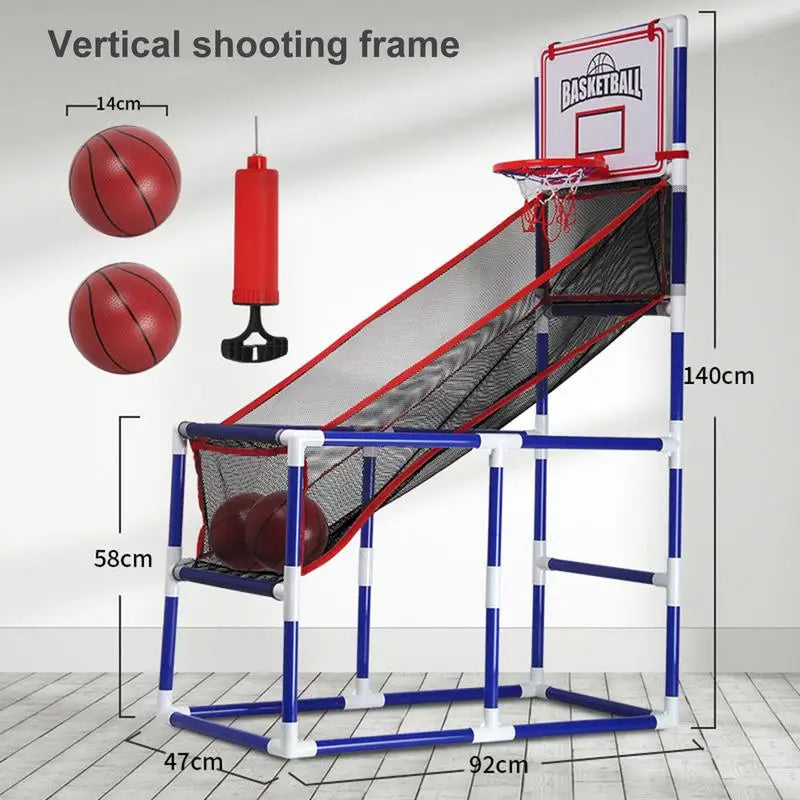 Children's Basketball Shooting Machine Punching Free Basketball Board Easy To Assemble Shooting Frame For Indoor And Outdoor