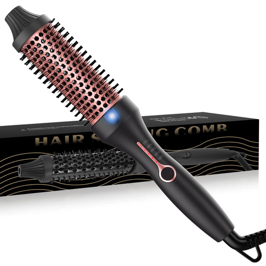 Ceramic Hot Brush Curling Iron