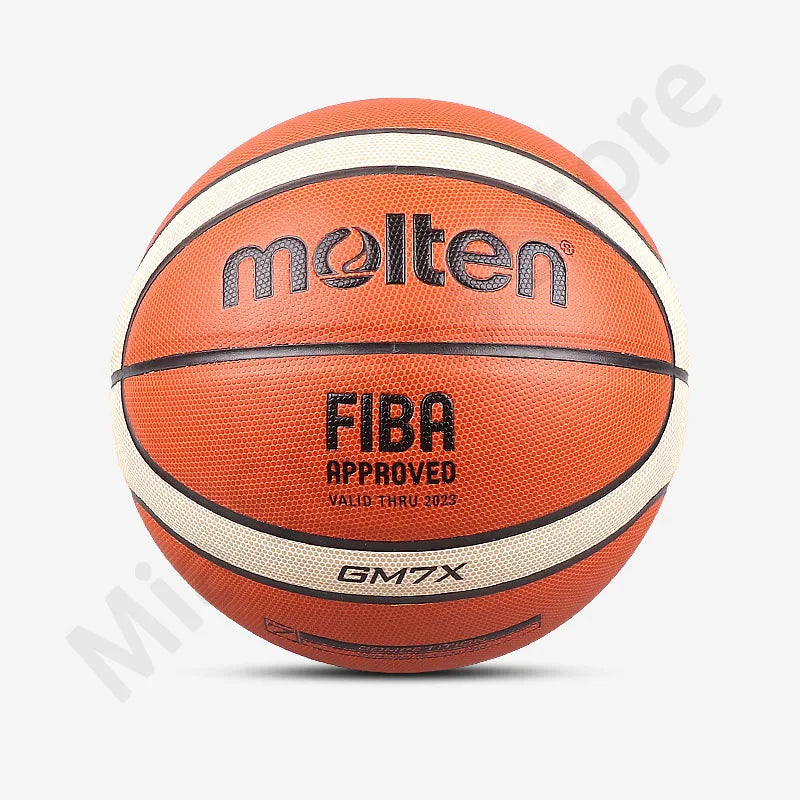 Molten Size 5 6 7 Basketballs GM7X Man Women Indoor Match Standard Official Basketball Soft Touch Youth Training Balls Free Gift