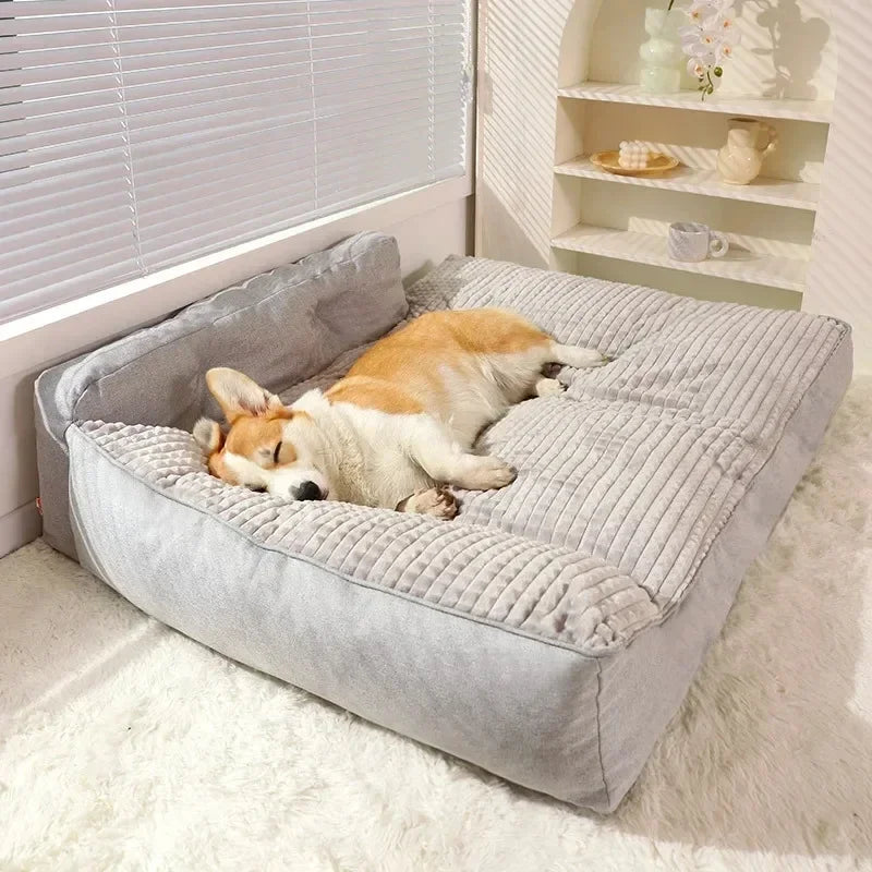 Dog Blanket Bed Dog Cat Warm Sleeping Bed Cozy Nest Mat Medium Large Dogs Thicken Cushion Kennel Cat Pad Pet Supplies