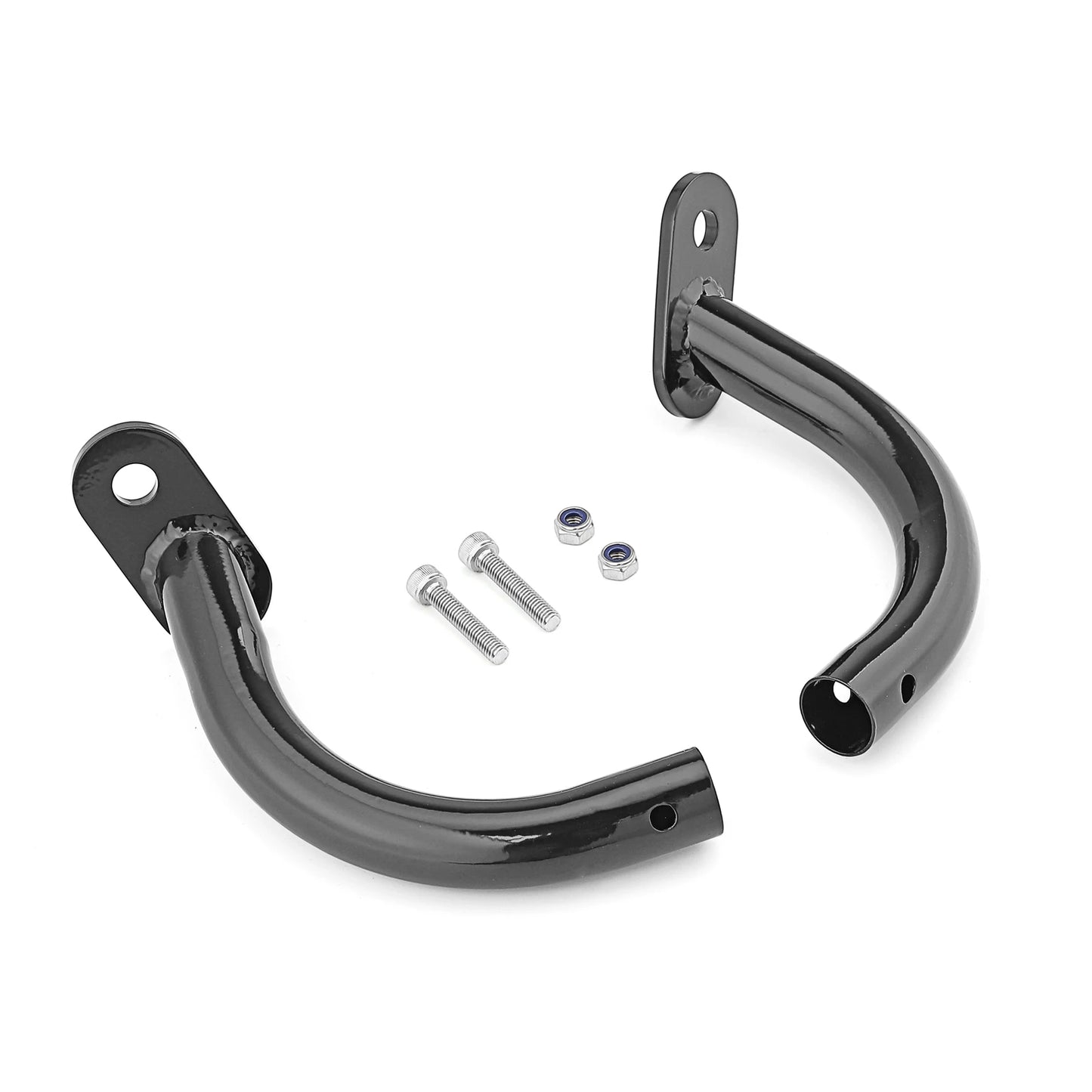 For Harley Davidson Touring Electra Glide FLHT 1997-2008 Motorcycle Saddlebag Guard Eliminator Bracket Chrome /Gloss Black