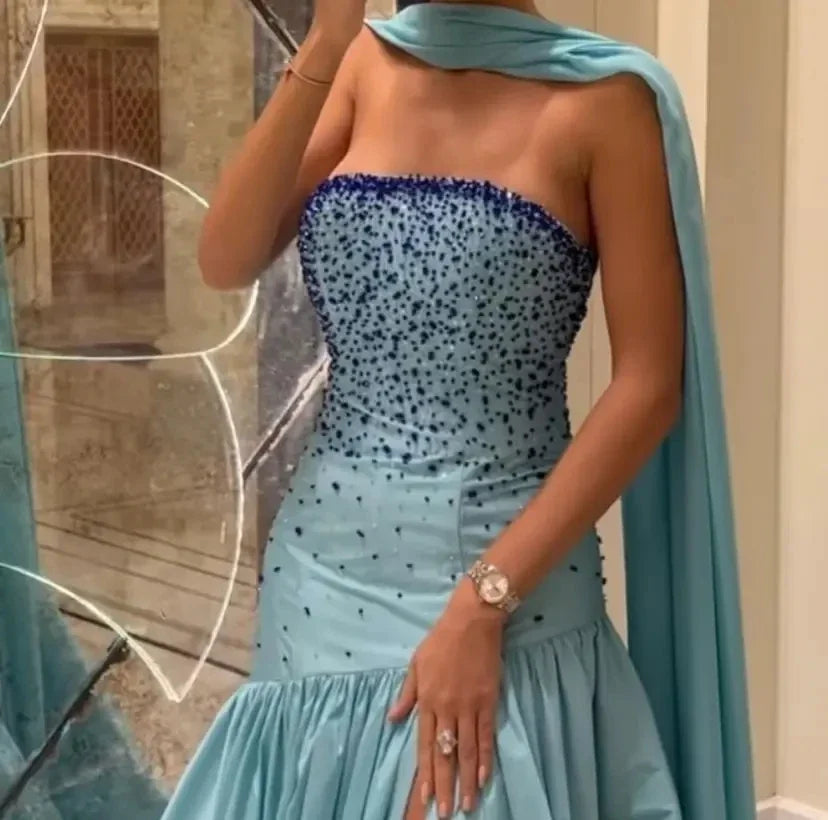 Saudi Arabia Prom Formal Evening Gowns Dinner Party