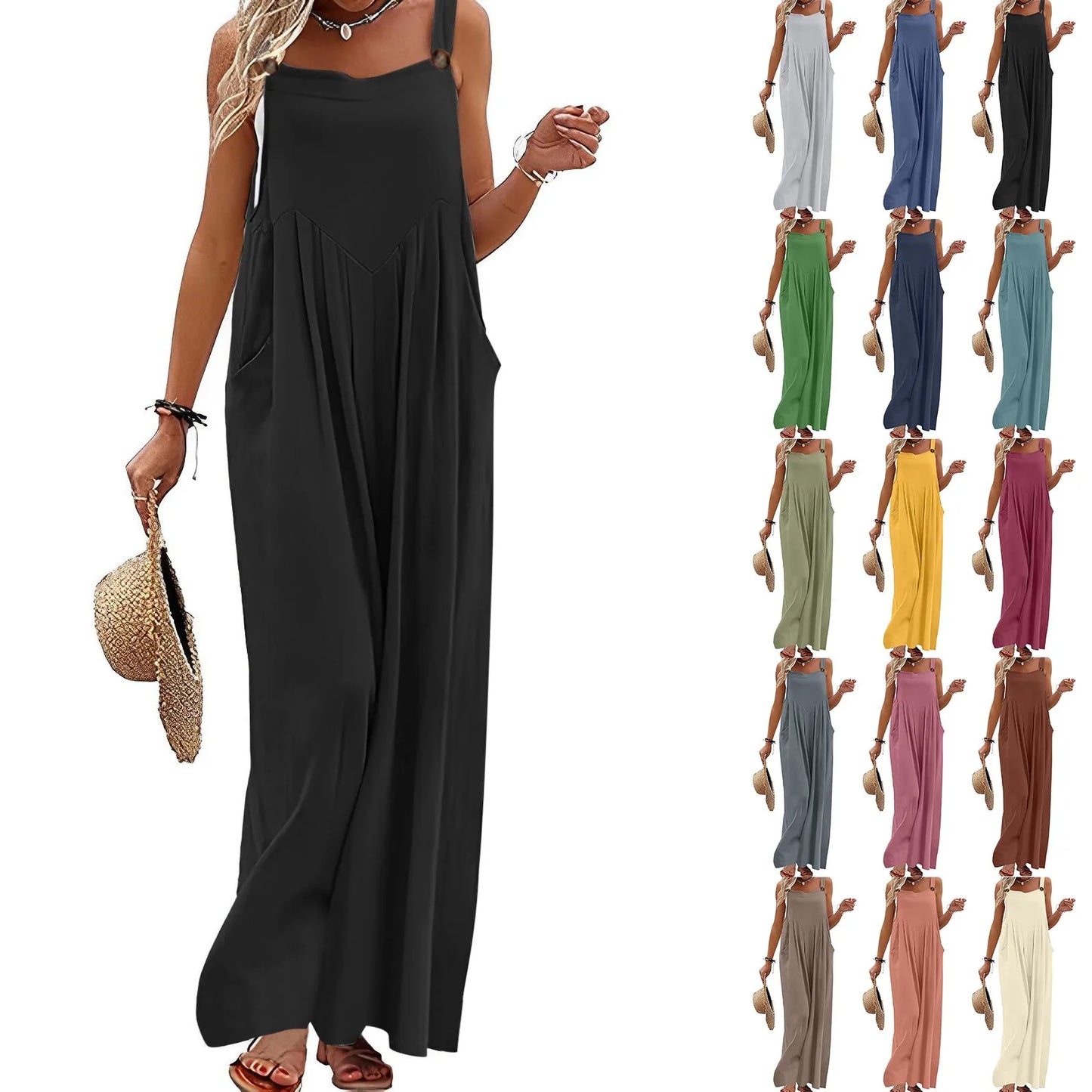 Women's Summer Casual Overalls