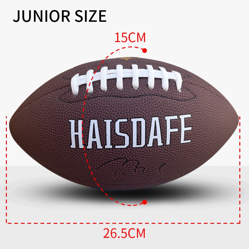 2023 American Football Rugby Ball Size Official Size Junior Football Training Practice Team Sports Rugby Football