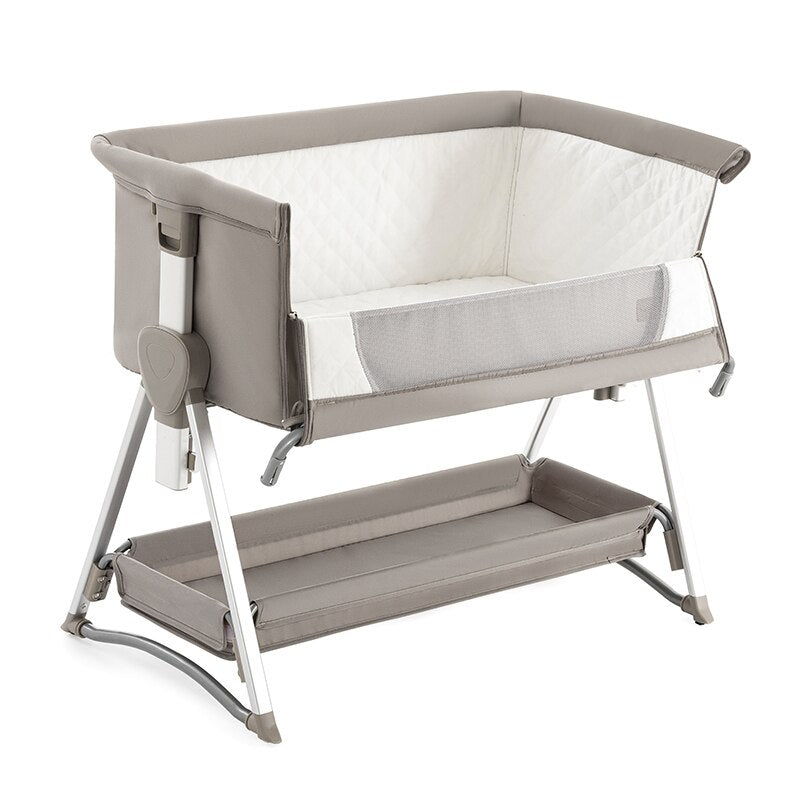 Baby Beside Sleeper Newborn Bassinet  Multifunction Crib Portable Folding Travel Baby Bed Free Shipping  on 2023 - DJVWellnessandPets